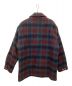 WOOLRICH (ウールリッチ) コンチョボタンウールコート レッド×グリーン サイズ:Ⅿ：15000円