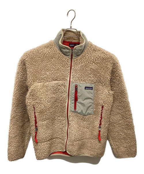 Patagonia（パタゴニア）Patagonia (パタゴニア) レトロカーディガン ベージュ サイズ:kidsXL14の古着・服飾アイテム