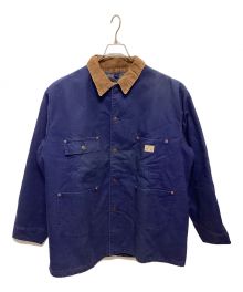 LEVI'S（リーバイス）の古着「90sダックカバーオール」｜ブルー×ブラウン