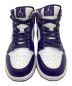 中古・古着 NIKE (ナイキ) AIR JORDAN 1 MID SKY J PURPLE/SKY J P サイズ:27：13000円