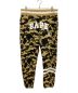 A BATHING APE（アベイシングエイプ）の古着「1ST CAMO SWEAT PANTS」｜ベージュ×カーキ