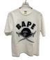 BAPE BY A BATHING APE（ベイプバイアベイシングエイプ）の古着「BAPE CROSS SWORD TEE」｜ホワイト