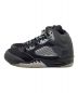 NIKE (ナイキ) AIR JORDAN 5 RETRO ANTHRACITE ブラック×グレー サイズ:27.5cm：35000円