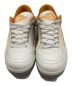 中古・古着 NIKE (ナイキ) AIR JORDAN 2 RETRO LOW（エアジョーダン2レトロロー） ホワイト×オレンジ サイズ:29cm：10000円