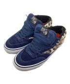 SUPREME×VANSシュプリーム×バンズ）の古着「23AW Vans Leopard Halr Cab Navy」｜ネイビー×ベージュ