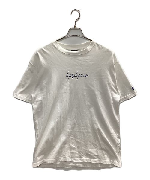 Yohji Yamamoto pour homme（ヨウジヤマモト プールオム）Yohji Yamamoto pour homme (ヨウジヤマモト プールオム) New Era (ニューエラ) NEW ERA TEE ホワイト サイズ:XXLの古着・服飾アイテム