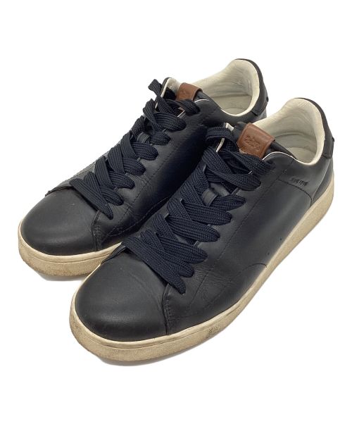 COACH（コーチ）COACH (コーチ) C101 LO TOP SNKR ブラック サイズ:27の古着・服飾アイテム