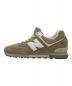 NEW BALANCE (ニューバランス) Made in UK レザースニーカー ベージュ サイズ:28.0：15000円