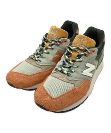 NEW BALANCE×KITH×Frank Lloyd Wright（ニューバランス×キス×フランク・ロイド・ライト）の古着「998 “Broadacre City”」｜オレンジ×グリーン