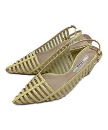 HER LIP TO（ハーリップトゥ）の古着「Becca Slingback Sandals」｜イエロー