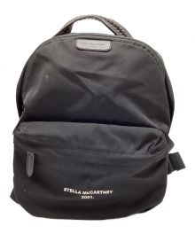 STELLA McCARTNEY（ステラマッカートニー）の古着「LOGO GO BACKPACK 」｜ブラック