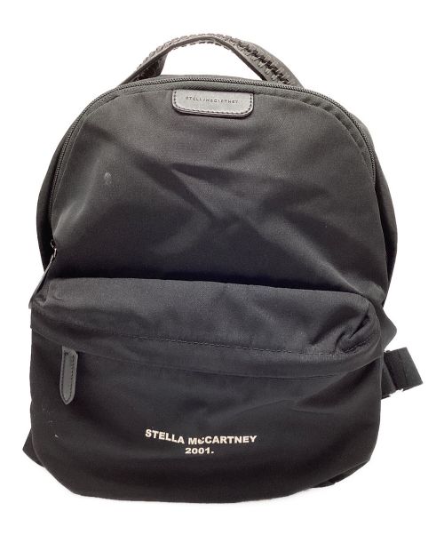 STELLA McCARTNEY（ステラマッカートニー）STELLA McCARTNEY (ステラマッカートニー) LOGO GO BACKPACK  ブラックの古着・服飾アイテム