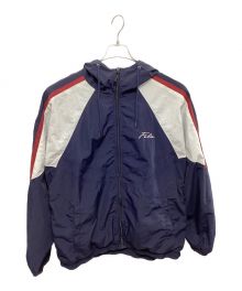 FILA（フィラ）の古着「ウインドブレーカー」｜ネイビー