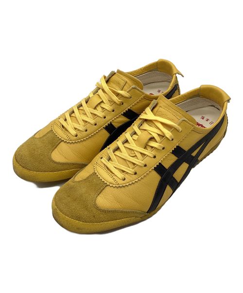 Onitsuka Tiger（オニツカタイガー）Onitsuka Tiger (オニツカタイガー) MEXICO 66 DELUXE イエロー×ブラック サイズ:26.5の古着・服飾アイテム