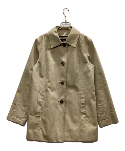 Aquascutum（アクアスキュータム）Aquascutum (アクアスキュータム) ステンカラーコート ベージュ サイズ:Ⅿの古着・服飾アイテム