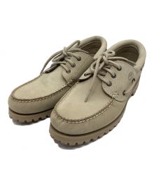 Timberland（ティンバーランド）の古着「3EYE CLASSIC LUG LIGHT BROWN NUBUCK」｜ベージュ