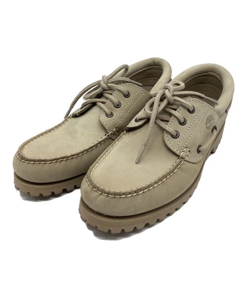 Timberland（ティンバーランド）Timberland (ティンバーランド) 3EYE CLASSIC LUG LIGHT BROWN NUBUCK ベージュ サイズ:26.5cmの古着・服飾アイテム