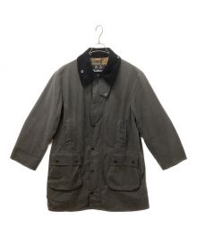 Barbour（バブアー）の古着「BORDER OS WAX JACKET」｜グレー