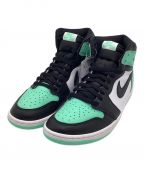 NIKEナイキ）の古着「AIR JORDAN 1 RETRO HIGH OG」｜WHITE/BLACK-GREEN GL