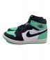 NIKE (ナイキ) AIR JORDAN 1 RETRO HIGH OG WHITE/BLACK-GREEN GLOW サイズ:28.5cm：14000円