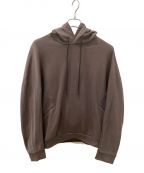 ATTACHMENTアタッチメント）の古着「C/PE DOUBLE KNIT HOODED SWEATSHIRT」｜ブラウン