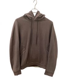 ATTACHMENT（アタッチメント）の古着「C/PE DOUBLE KNIT HOODED SWEATSHIRT」｜ブラウン