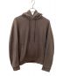 ATTACHMENT（アタッチメント）の古着「C/PE DOUBLE KNIT HOODED SWEATSHIRT」｜ブラウン