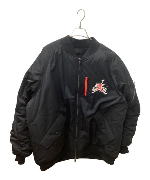 JORDAN（ジョーダン）JORDAN (ジョーダン) WINGS MA-1 BOMBER JACKET ブラック サイズ:XLの古着・服飾アイテム