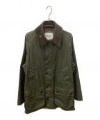 Barbour×BEAMS PLUSバブアー×ビームスプラス）の古着「ナイロンビデイルジャケット」｜カーキ