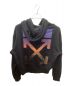 OFFWHITE (オフホワイト) 21FW DEGRADE ARROW OVER HOODIE ブラック サイズ:L：28000円