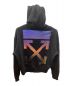 中古・古着 OFFWHITE (オフホワイト) 21FW DEGRADE ARROW OVER HOODIE ブラック サイズ:L：28000円