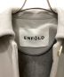 中古・古着 ENFOLD (エンフォルド) FLAT－COLLAR COAT グレー サイズ:38：33000円