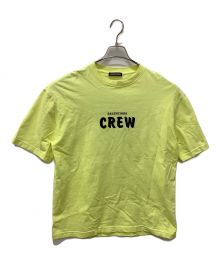 BALENCIAGA（バレンシアガ）の古着「20SS CREW プリント 半袖 Tシャツ」｜イエロー