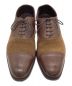 中古・古着 GRENSON (グレンソン) ストレートチップ異素材シューズ ブラウン サイズ:8 1/2：18000円