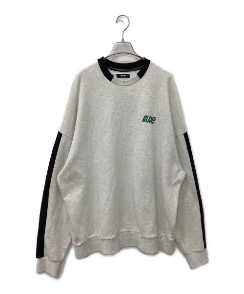 glamb（グラム）glamb (グラム) Retro Future Sweat ライトグレー サイズ:Lの古着・服飾アイテム