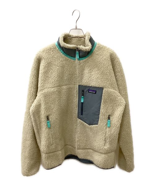 Patagonia（パタゴニア）Patagonia (パタゴニア) Ms Classic Retro-X Jacket ダークナチュラル×グレー サイズ:Lの古着・服飾アイテム