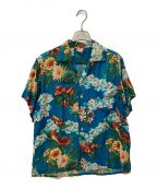 PALI HAWAIIAN STYLEパリ・ハワイアン・スタイル）の古着「50's ヴィンテージアロハシャツ」｜ブルー