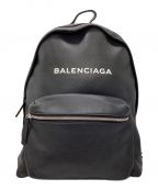 BALENCIAGAバレンシアガ）の古着「レザーリュック」｜ブラック