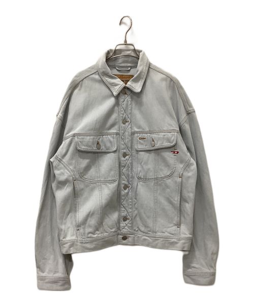 DIESEL（ディーゼル）DIESEL (ディーゼル) D-Lilloトラッカージャケット スカイブルー サイズ:XLの古着・服飾アイテム