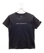 New Era×YOHJI YAMAMOTOニューエラ×ヨウジヤマモト）の古着「Tシャツ」｜ブラック×ホワイト