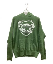 HUMAN MADE（ヒューマンメイド）の古着「プルオーバーパーカー」｜グリーン