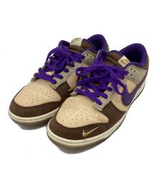 NIKE（ナイキ）の古着「ローカットスニーカー/DUNK LOW PREMIUM」｜ベージュ×パープル