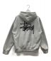 stussy (ステューシー) ジップパーカー グレー サイズ:M：13000円