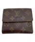 LOUIS VUITTON (ルイ ヴィトン) 2つ折り財布 ブラウン：15000円