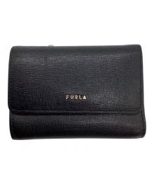 FURLA（フルラ）の古着「3つ折り財布」｜ブラック