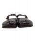 中古・古着 BIRKENSTOCK (ビルケンシュトック) エナメルサンダル ダークブラウン サイズ:23：7000円