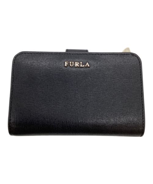 FURLA（フルラ）FURLA (フルラ) 2つ折り財布/	バビロン ブラックの古着・服飾アイテム