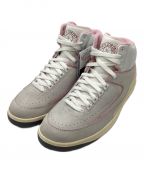 NIKEナイキ）の古着「AIR JORDAN 2 RETRO」｜ホワイト×ピンク