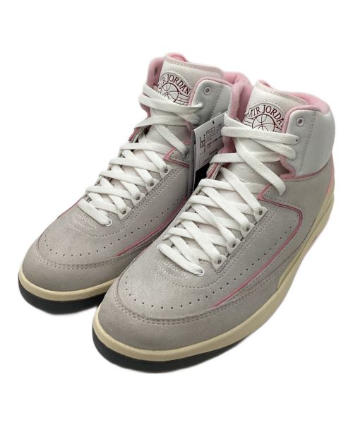 NIKE（ナイキ）NIKE (ナイキ) AIR JORDAN 2 RETRO ホワイト×ピンク サイズ:29 未使用品の古着・服飾アイテム