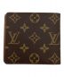 LOUIS VUITTON (ルイ ヴィトン) 2つ折り財布 ブラウン：17000円